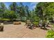 Outdoor fire pit with seating area perfect for entertaining at 701 Golf Club Dr, Castle Rock, CO 80108