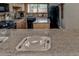 Modern kitchen with granite countertops and black appliances at 465 Four Oclock Rd # 323, Breckenridge, CO 80424