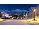 Charming neighborhood snow-covered streets, mountain views, holiday lights at 465 Four Oclock Rd # 323, Breckenridge, CO 80424