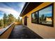Private balcony offering scenic views of the surrounding area at 32651 Buffalo Creek Rd, Evergreen, CO 80439