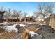 Large backyard with landscaping and rock features at 5860 E 68Th Way, Commerce City, CO 80022