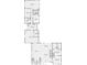 Main level floor plan with bedrooms, kitchen, and living areas at 4960 S Lipan Dr, Englewood, CO 80110