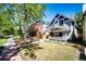 Craftsman home with gray exterior and landscaping at 212 S Sherman St, Denver, CO 80209