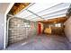 Interior of a spacious detached garage at 212 S Sherman St, Denver, CO 80209