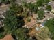 Aerial view of house and backyard, showing a shed and neighboring properties at 7204 W 13Th Ave, Lakewood, CO 80214