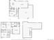 Two-story home floor plan, including a basement and a two-car garage at 3282 N Highlands Creek Pkwy, Aurora, CO 80019