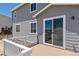 Back deck with sliding glass door access from home at 3282 N Highlands Creek Pkwy, Aurora, CO 80019