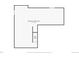 Unfinished basement floor plan at 3282 N Highlands Creek Pkwy, Aurora, CO 80019