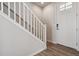 Entryway with staircase and hardwood floors at 3282 N Highlands Creek Pkwy, Aurora, CO 80019