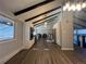 Spacious living room with hardwood floors and high ceilings at 3790 S Roslyn Way, Denver, CO 80237