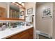 Bathroom with single vanity and a shower at 9941 Ammons Cir, Broomfield, CO 80021