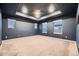 Spacious bedroom with blue walls and ceiling fan at 9307 Inca Dove Cir, Littleton, CO 80125