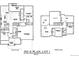 Floor plan showcasing a 3093 sq ft, two-story home with 3 bedrooms, 2 car garage and covered deck at 19699 W 57Th Pl, Golden, CO 80403