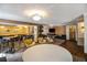 Spacious common area with seating and tables at 1020 15Th St # 25F, Denver, CO 80202