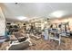 Fitness center with cardio and weight equipment at 1020 15Th St # 25F, Denver, CO 80202
