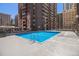 Inviting outdoor pool perfect for relaxation at 1020 15Th St # 25F, Denver, CO 80202