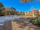 Courtyard area with snow and rock landscaping at 14751 E Tennessee Dr # 225, Aurora, CO 80012