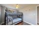 Bedroom with bunk beds and ceiling fan at 28 W Broadmoor Dr, Littleton, CO 80120