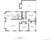 Floor plan showcasing a spacious living room, kitchen, and multiple bedrooms at 28 W Broadmoor Dr, Littleton, CO 80120