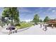 Community park with carousel and open space at 3360 N Coolidge Way Way, Aurora, CO 80019