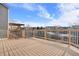 Spacious deck with view of the neighborhood at 5241 S Shawnee St, Aurora, CO 80015