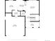 Two-story home floor plan, showing kitchen, living room, bedrooms, and bathrooms at 5241 S Shawnee St, Aurora, CO 80015