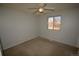 Light and airy bedroom with ceiling fan and window at 15669 E Hamilton Pl, Aurora, CO 80013