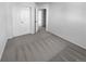 Spacious bedroom with double door closet and access to hallway at 12334 Nate Cir, Parker, CO 80134