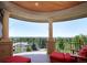 Covered balcony provides scenic views and comfortable seating for relaxation at 3015 3Rd St, Boulder, CO 80304