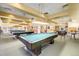 Community game room with multiple pool tables at 690 S Alton Way # 1C, Denver, CO 80247