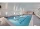 Indoor swimming pool with multiple lanes, perfect for exercise and recreation at 690 S Alton Way # 1C, Denver, CO 80247