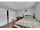 Well-lit bedroom with wood floors and ample closet space at 2160 S Vaughn Way # 304C, Aurora, CO 80014