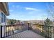 Deck overlooking scenic mountain views at 42 Tamarade Dr, Littleton, CO 80127