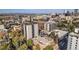 Aerial view of a city building with mountain views in the background at 801 N Pennsylvania St # 405, Denver, CO 80203