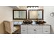 Modern bathroom vanity with -and- sinks and stylish fixtures at 119 S 8Th Ave, Brighton, CO 80601