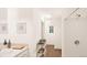 Modern bathroom with double vanity and shower at , Aurora, CO 80019