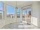 Breakfast nook with sliding glass doors leading to deck at 5016 Cresthill Pl, Highlands Ranch, CO 80130