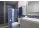 Modern bathroom with updated shower and vanity at 41860 Muirfield Loop, Elizabeth, CO 80107