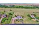 Aerial view of house and surrounding neighborhood at 41860 Muirfield Loop, Elizabeth, CO 80107