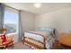 Bedroom with a double bed and rocking chair at 42395 Forest Oaks Dr, Elizabeth, CO 80107