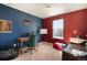 Bedroom with a desk and gaming setup at 42395 Forest Oaks Dr, Elizabeth, CO 80107