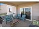 Relaxing deck with seating area, perfect for outdoor entertaining at 42395 Forest Oaks Dr, Elizabeth, CO 80107