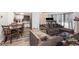Living room with L-shaped sofa and dining area at 12503 E Pacific Cir # E, Aurora, CO 80014