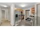 Modern kitchen with stainless steel appliances and granite countertops at 8653 E Dry Creek Rd # 1126, Englewood, CO 80112