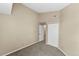 Simple bedroom with carpet flooring and double-door closet at 8653 E Dry Creek Rd # 1126, Englewood, CO 80112