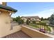 Private balcony overlooking the community at 8653 E Dry Creek Rd # 1126, Englewood, CO 80112