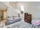 Living room with vaulted ceilings and comfy seating at 7370 E Florida Ave # 1020, Denver, CO 80231