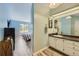 Bathroom with a vanity and mirror at 7370 E Florida Ave # 1020, Denver, CO 80231
