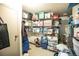 Storage room with shelves filled with various items at 461 Tyler Ave, Louisville, CO 80027