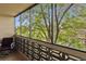 Private balcony overlooking green space at 9340 E Center Ave # 2C, Denver, CO 80247